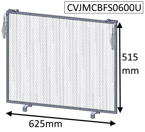 Firescreen - 600 Universal - CVJMCBFS0600U