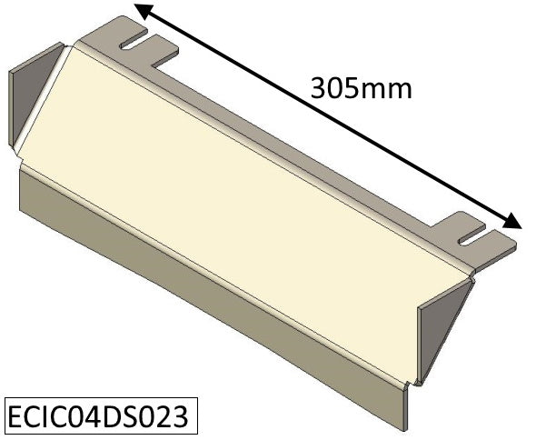 Top Air Deflector - Double Sided - ECIC04DS023