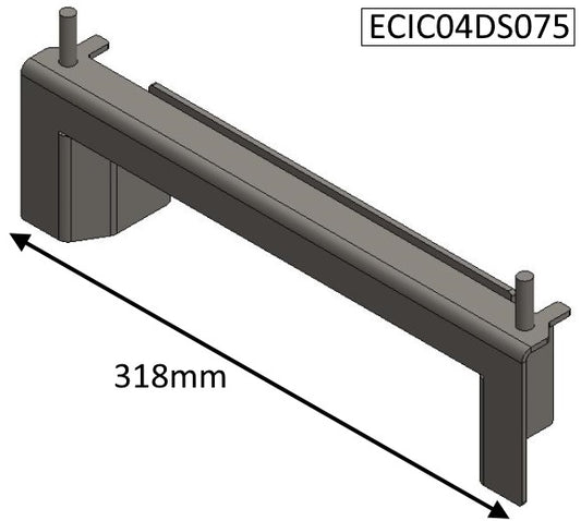 Multifuel Front Support - Double Sided - ECIC04DS075