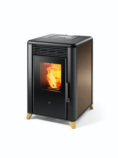Elly 6Kw- 2,5 Kw Bronze Pellet Stove (SEYES6M)