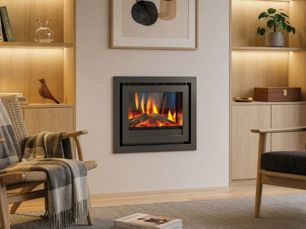 Electric Faro 600 Insert With Exclusive Log Set