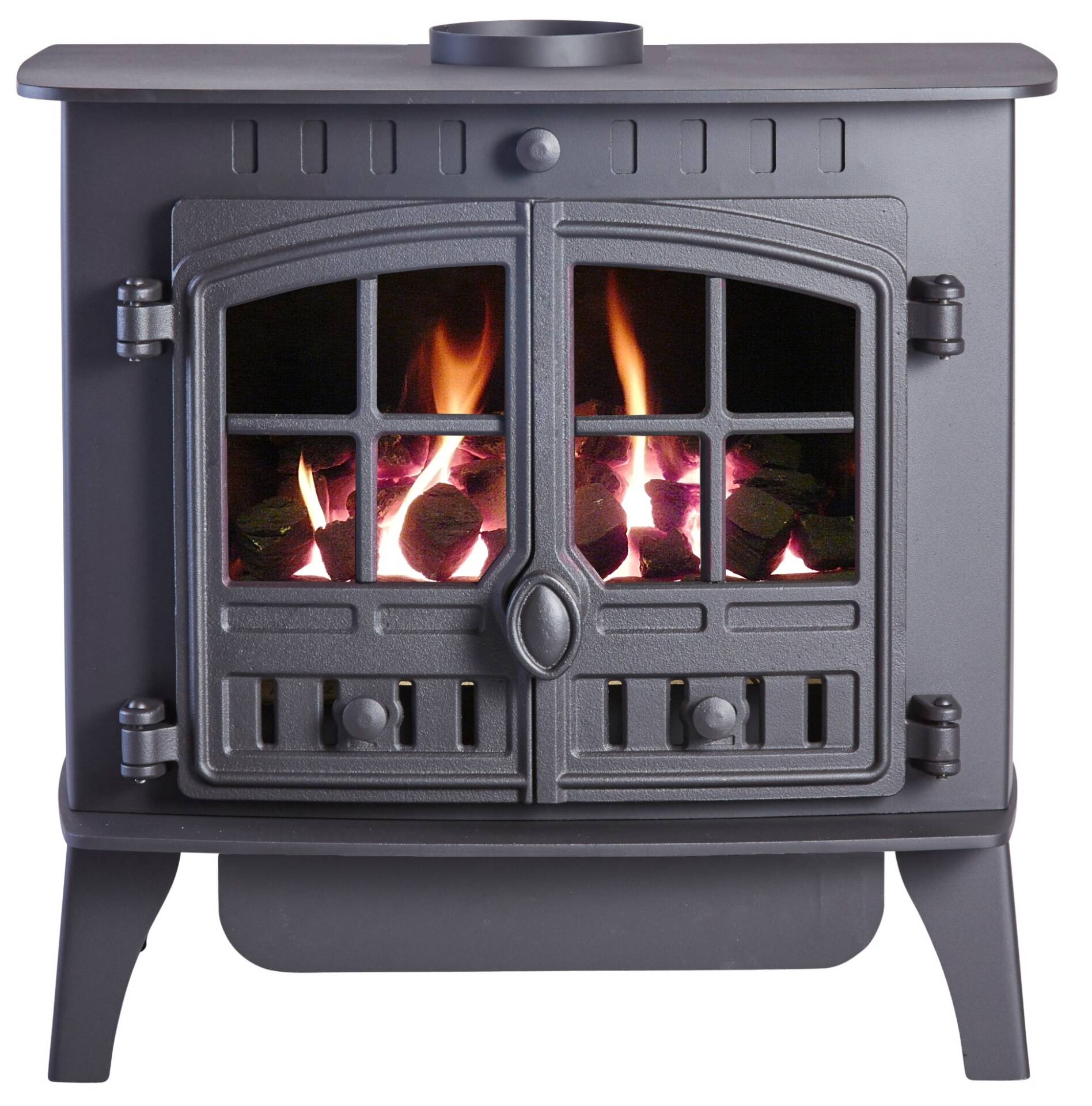 6+ Gas Stove Heat Hunter Herald 6 Gas Stove (Double Door) – StoveBoss