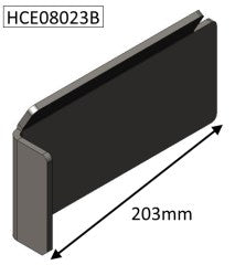 Side Plate, Left hand - Skagen - HCE08023A