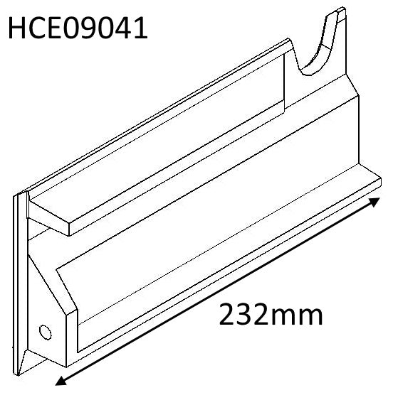 Side Plate, Left hand - Sonderskoven - HCE09041