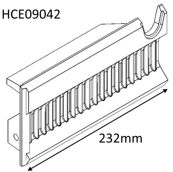 Side Plate, Right hand - Sonderskoven - HCE09042