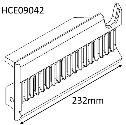 Side Plate, Right hand - Sonderskoven - HCE09042