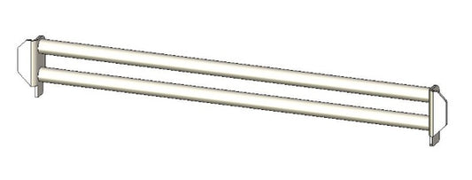 Fuel Retainer Bar, Black - HCN05ARRT030M