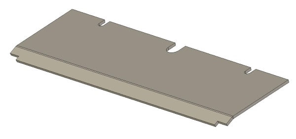 Top air deflector - HCR06077
