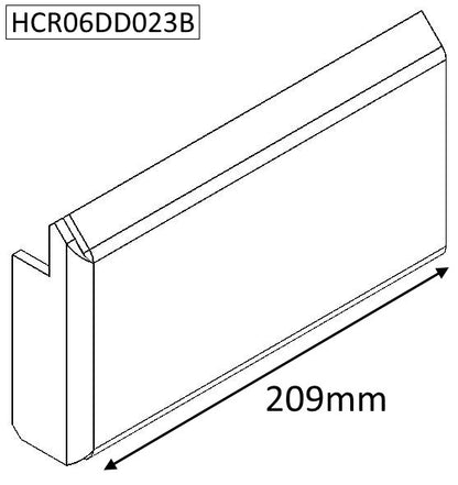 Side Plate - Right hand (CE) - HCR06DD023B