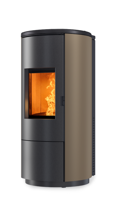 Pellet A8/A10 8Kw or 10kw Round Steel (Bronze )