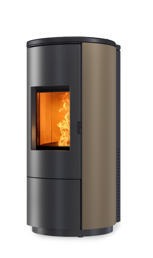 Pellet A8/A10 8Kw or 10kw Round Steel (Bronze )