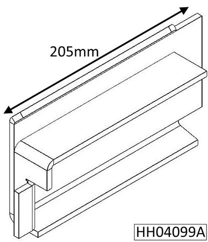 Side Plate - Right hand (CE) - HH04099A