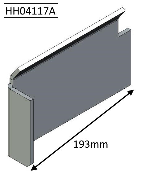 Side Plate - Left hand (CEvII) - HH04117B