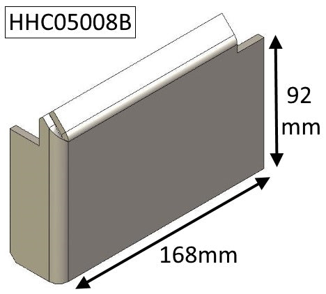 Side Plate - Left hand - HHC05008B