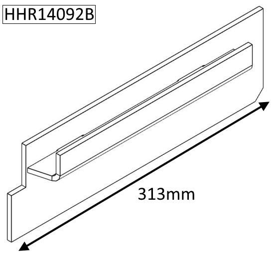 Side Plate - Right hand (CE) - HHR14092B