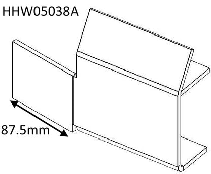 Side Plate, Right Hand (MKI) - HHW05038B