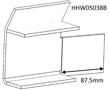 Side Plate, Right Hand (MKI) - HHW05038B