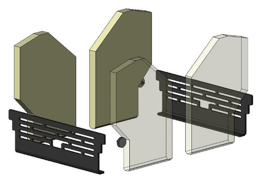 Wood Conversion Kit - Double Sided - JAVA04DD01