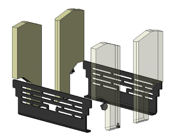 Wood Conversion Kit - Double Sided - JAVA04DS01