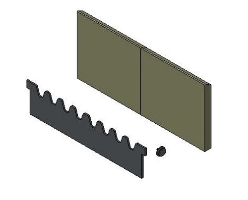 Wood Conversion Kit (Single Door) - JCNS0501