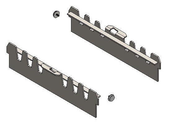 Wood Conversion Kit - Double door - JDSHH0804
