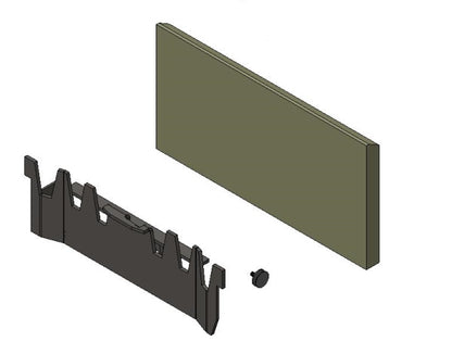 Wood Conversion Kit - Double Door (CE and CEvII) - JHH0409