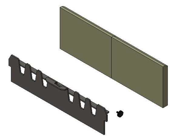 Wood Conversion Kit - Double Door (CE and CEvII) - JHH0818
