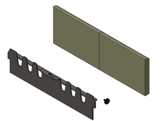 Wood Conversion Kit - Double Door (CE and CEvII) - JHH0818