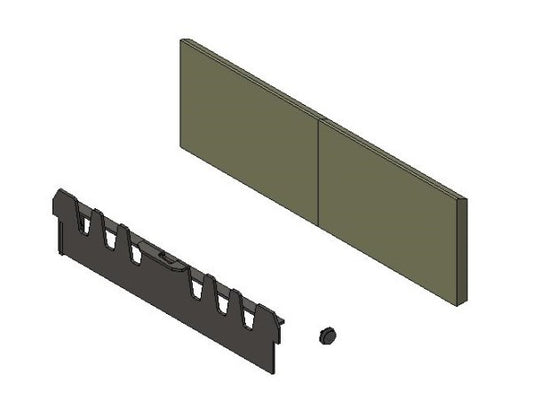 Wood Conversion Kit - Double Door (CEvII) - JHH1418