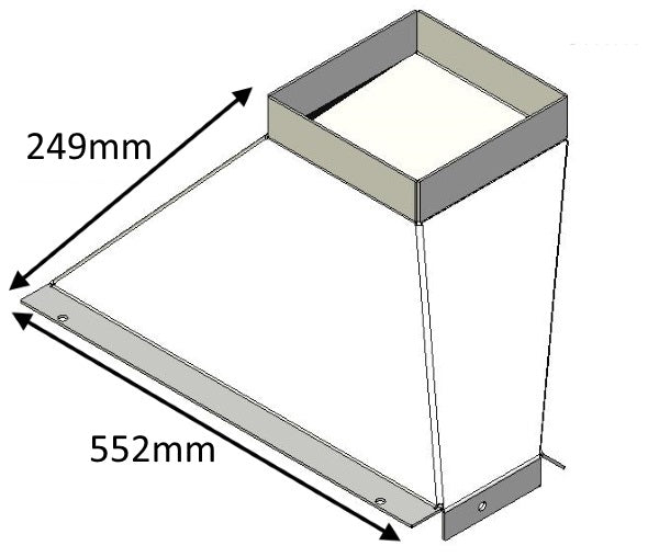 Flue Gather, Staggered - 500 Universal and 500 Low - CVJMCBFG0500S
