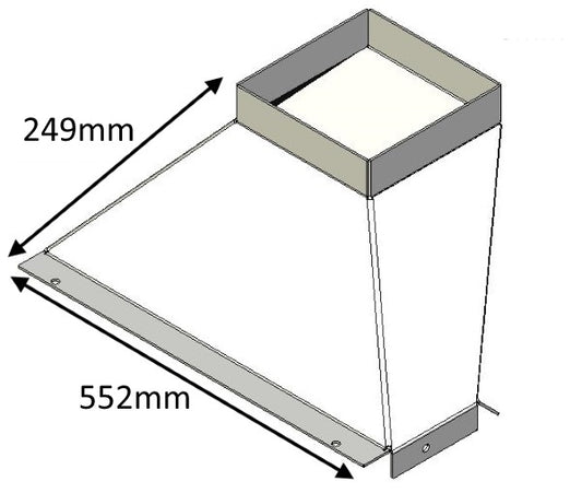 Flue Gather, Staggered - 500 Universal and 500 Low - CVJMCBFG0500S