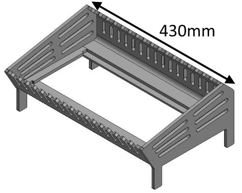 Multifuel Basket - 500 Low - KJMCB500041