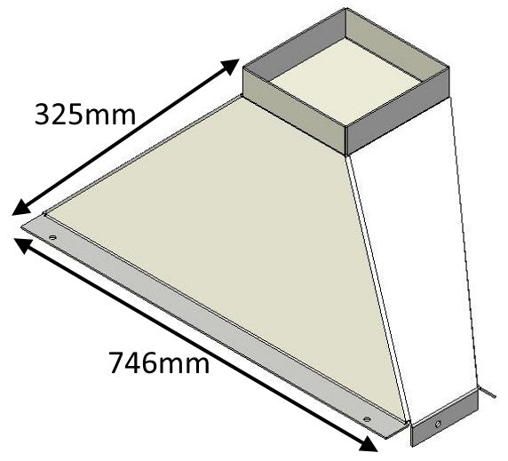 Flue Gather, Staggered - 700 Universal and 700 Low - CVJMCBFG0700S