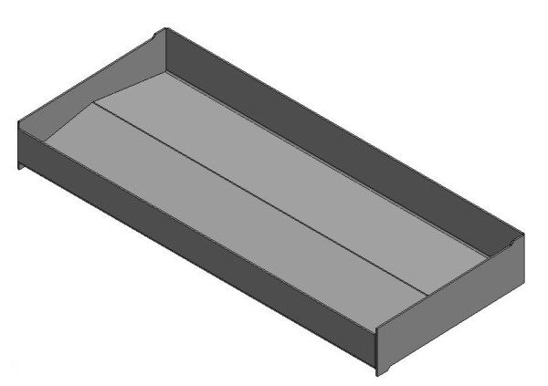 Wood Tray - 700 Universal and Low - KJMCB700011