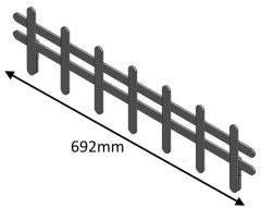 Wood Tray - 700 Extra - KJMCB700010