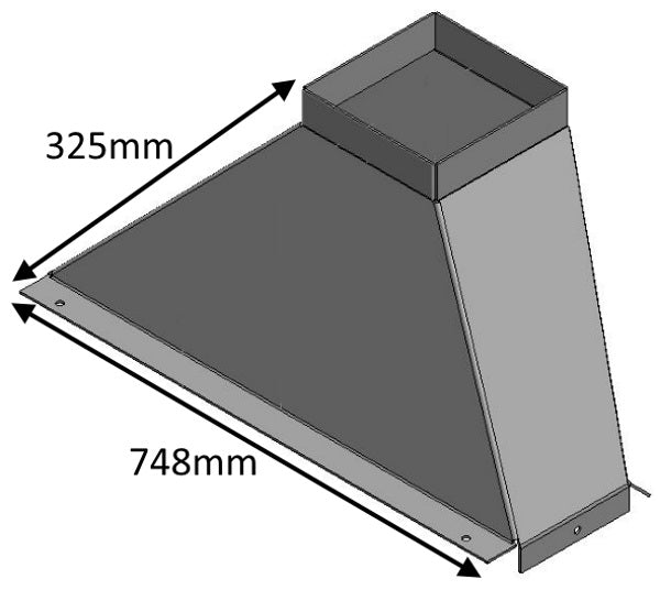 Flue Gather, Staggered - 700 Extra - CVJMCBFG0700ES