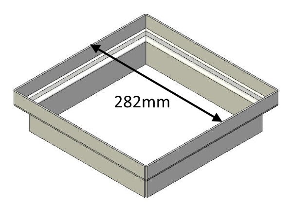 Flue Gather, Staggered - 850 Extra - CVJMCBFG0850S