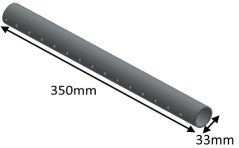 Turbo Tube, Front - 18i Inset - KJMIN18012
