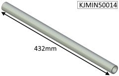 Turbo Tube, Rear - 50i Inset - KJMIN50015
