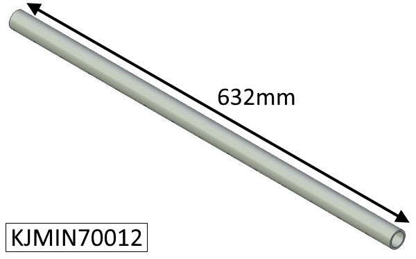 Turbo Tube, Front - 70i Inset - KJMIN70012