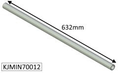 Turbo Tube, Rear - 70i Inset - KJMIN70013