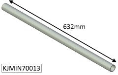 Turbo Tube, Front - 70i Inset - KJMIN70012