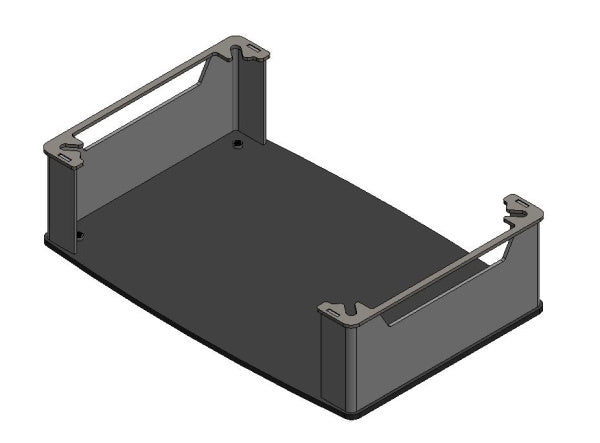 Plinth - Aspect 4 Double Sided (Eco) Low