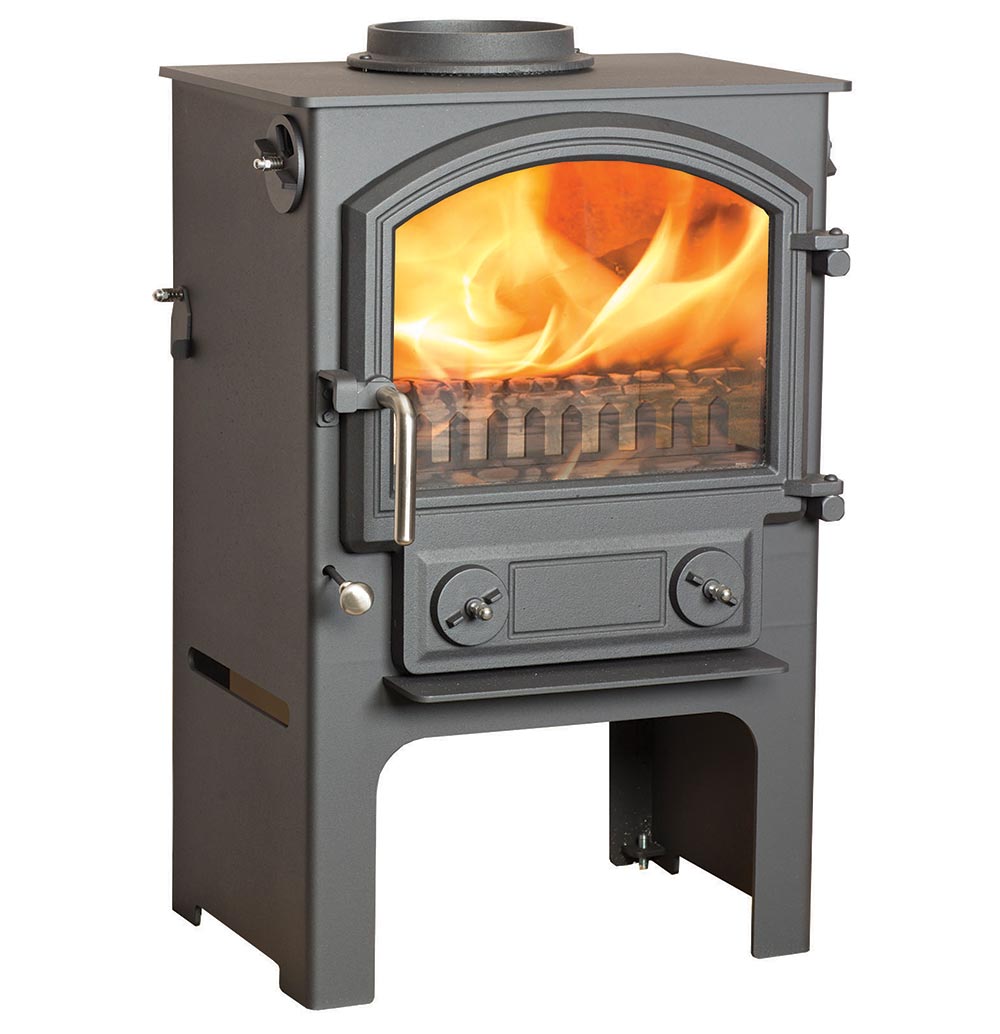 Town &amp;amp; Country The Little Thurlow ECO Smoke Control Stove with Log Store
