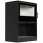 Wood burning steel stove KRATKI KARI 80 Ø 180 12 kW recess for wood