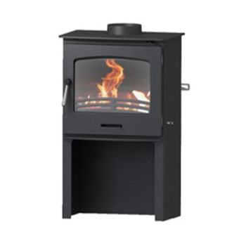 Hamco Oslo Eco 5 Panoramic Stove 4.9Kw with Logstore