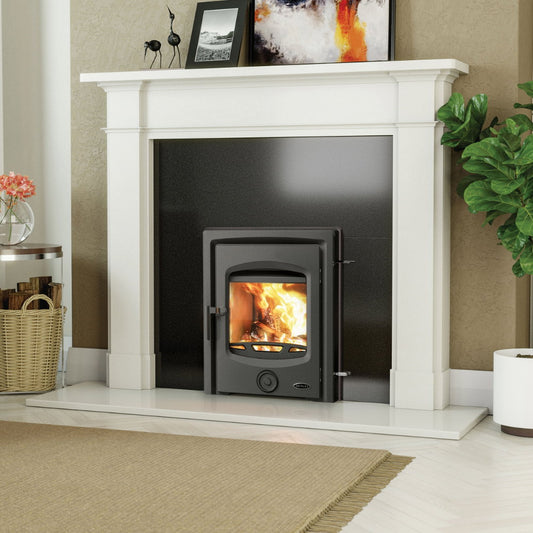 Rowan 5Kw Insert Matt Black Eco