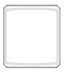 Slider Knob, Stainless - HCE06059S
