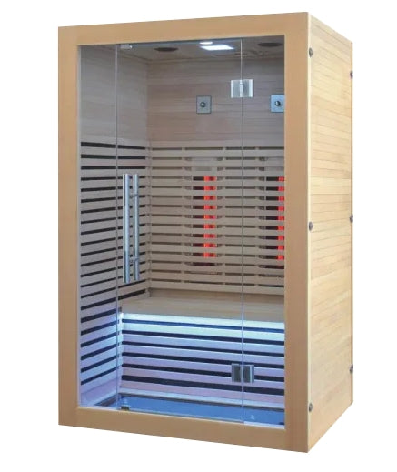 Wave 2 Person Indoor Candian Hemlock Sauna
