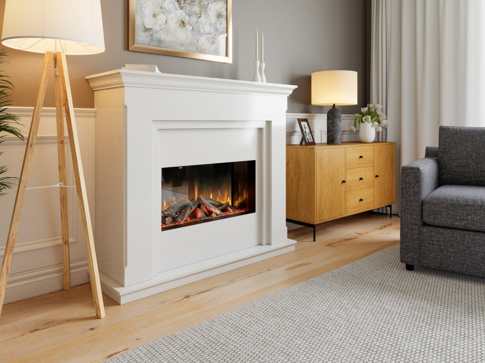 Electric Aurora 750 Fire with Exclusive Log Set